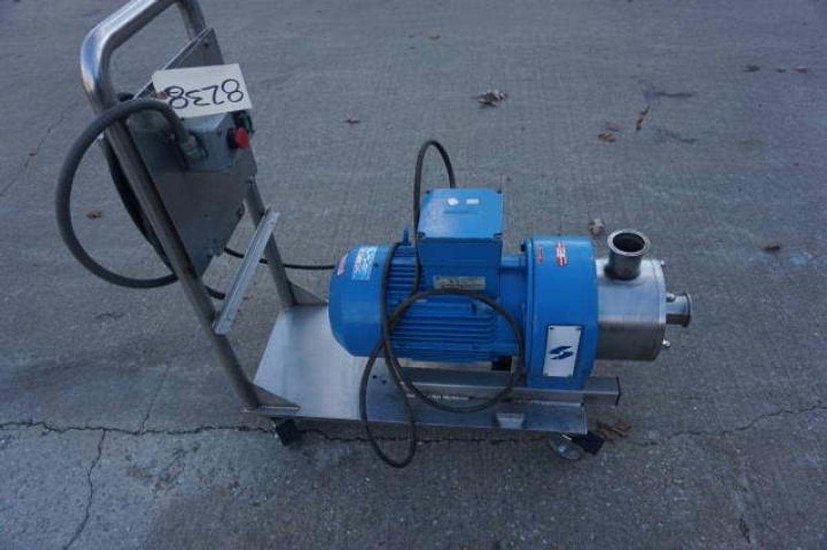 Used Silverson 450LS Stainless Inline High Shear Mixer, Portable