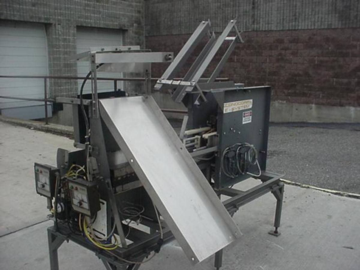 Used Econocorp “E” Automatic Cartoner, Sleeve Style Carton