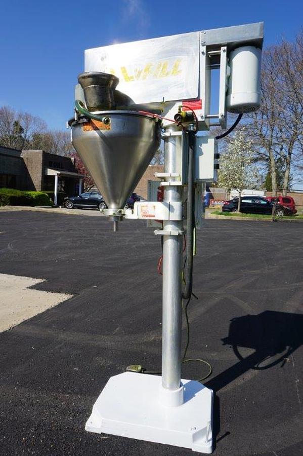 Used All Fill Single Auger Powder Filler, Foot Switch Actuated wl Opti-Mate Controller