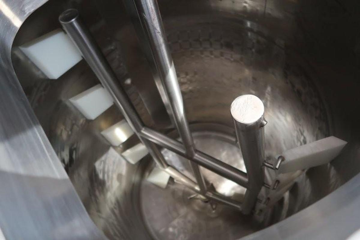 Used 200 Gallon Feldmeier SS Jacketed Mix Tank