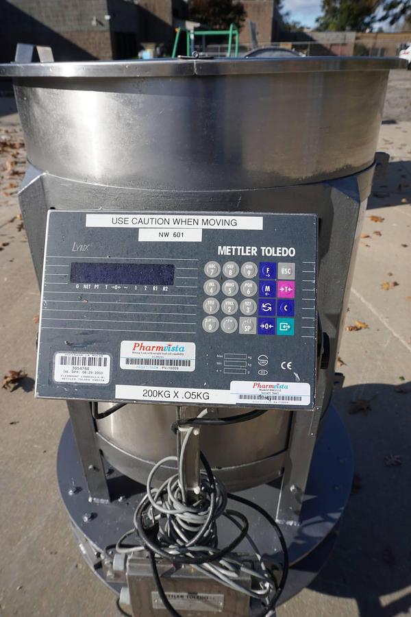 Used 60 Gallon Alsop Stainless Steel Tank With Load Cells
