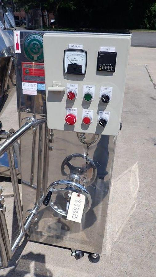 Used 3 Cu. Ft. Stainless Slant Cone Tumbling Blender, Unused
