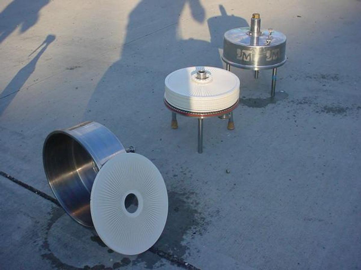 Used Johns-Manville Membrane Disc Filters (4)