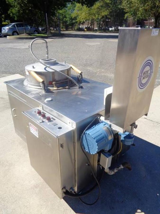 Used Cozzoli GW-1220 Vial Washer, Stainless Steel