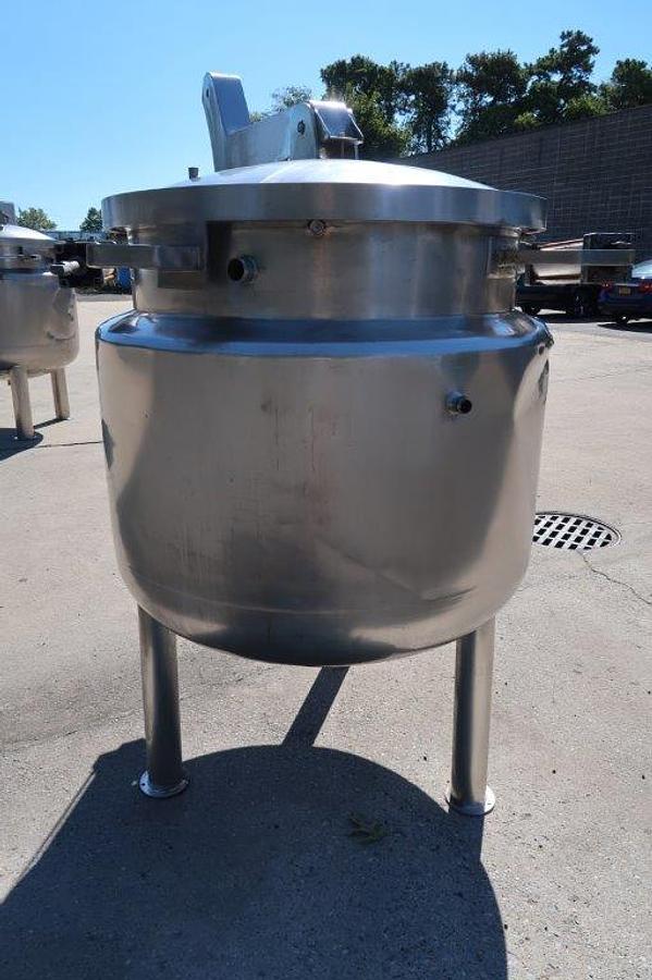 Used 200 Gallon Stainless Steel Jacketed Autoclave, 3 In. Discharge 40X36 In
