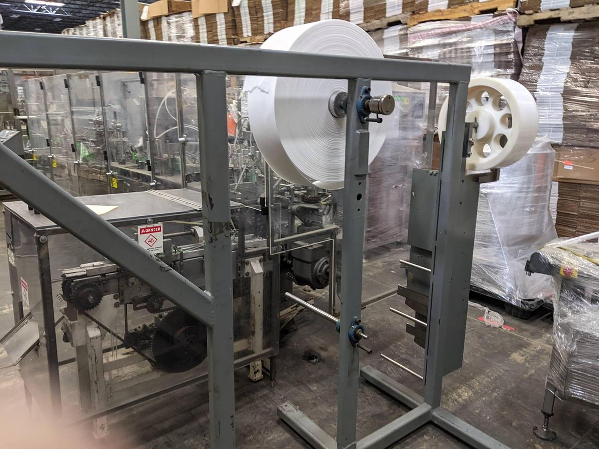 Used Bartelt IM7-14 Wet Wipe Horizontal Packaging Machine