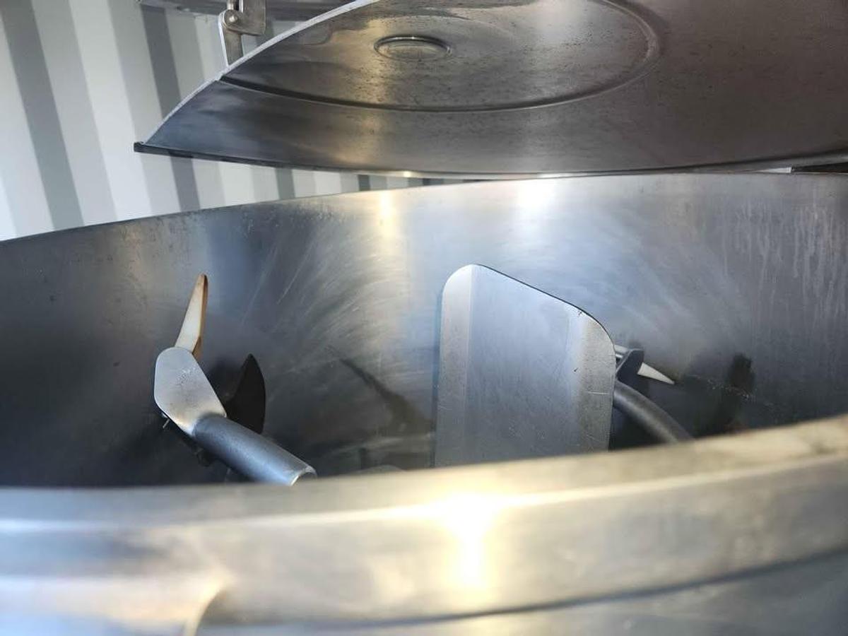 Used Cleveland 100 Gallon Gas Fired Mix Kettle, Tilt Agitation