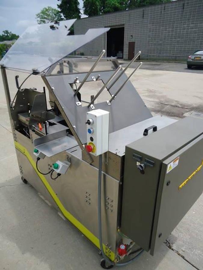Used Econoseal E2000 Cartoner With Hot Melt, Stainless Steel