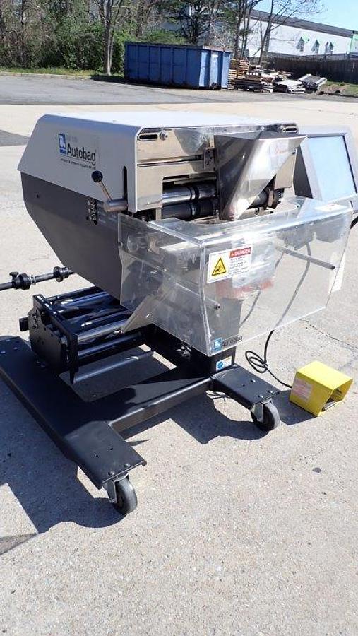 Used Autobag AB-180 Auto Filling and Sealing Machine, Portable