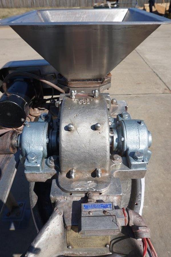Used Mikro 1SH Stainless Hammermill/Pulverizer, Stirrup Hammers, XP Motor