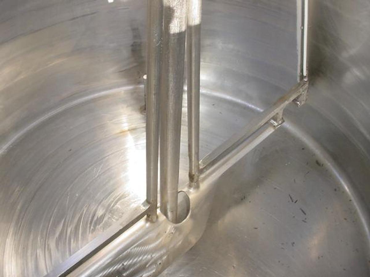 Used 125 Gallon Pfaudler Ss Jacketed Scraper Tank/Kettle