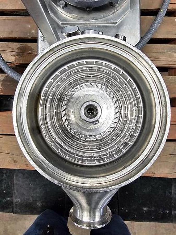 Used IKA DRS2000/10 Stainless Dispax Reactor, 30HP