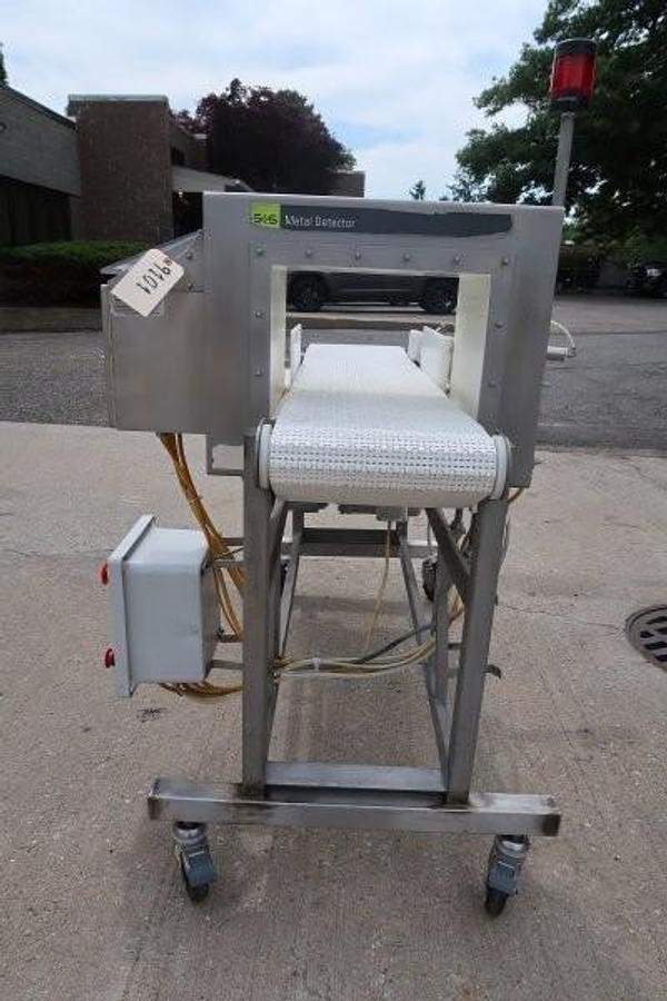 Used Sesotec Conveyorized Metal Detector