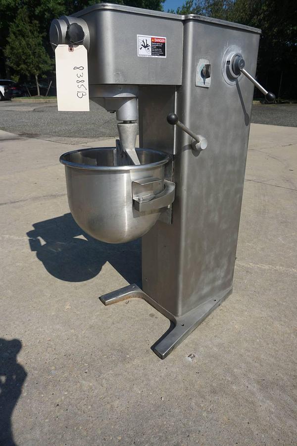 Used Univex 20 Quart Bowl Mixer, Variable Speed
