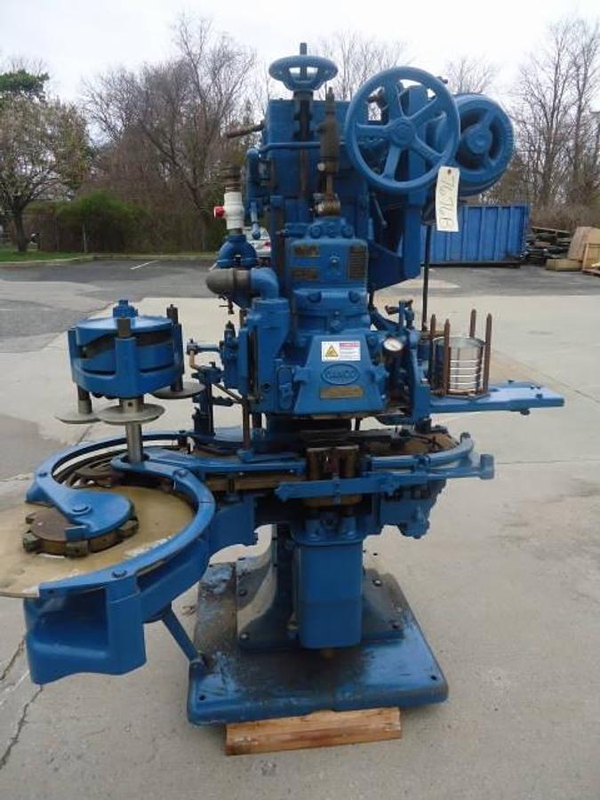 Used Canco 0-8 Vacuum Can Closer, 603 Diameter