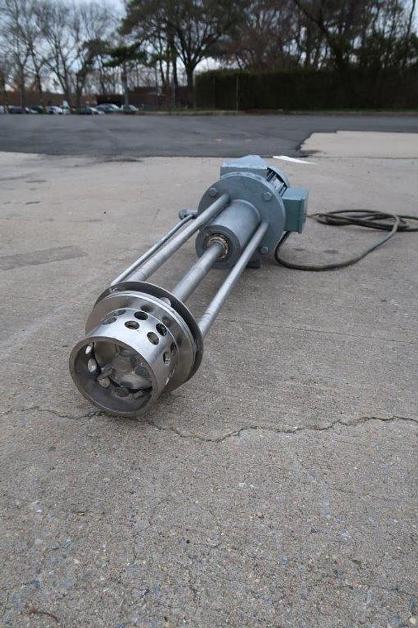 Used G.E.C. Machines 3 HP Homogenizing Mixer