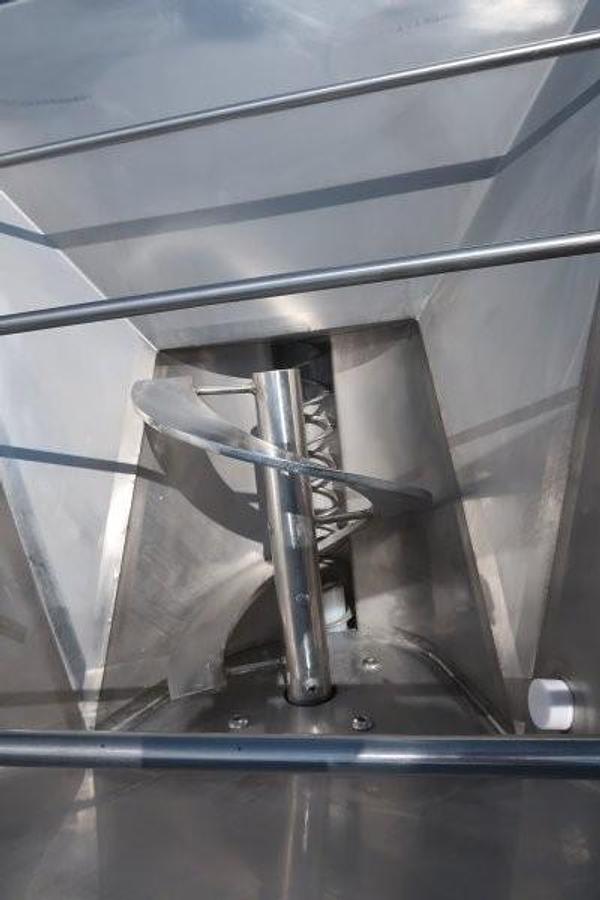 Used Hapman Series 300 Helix Conveyor, Ribbon Agitator