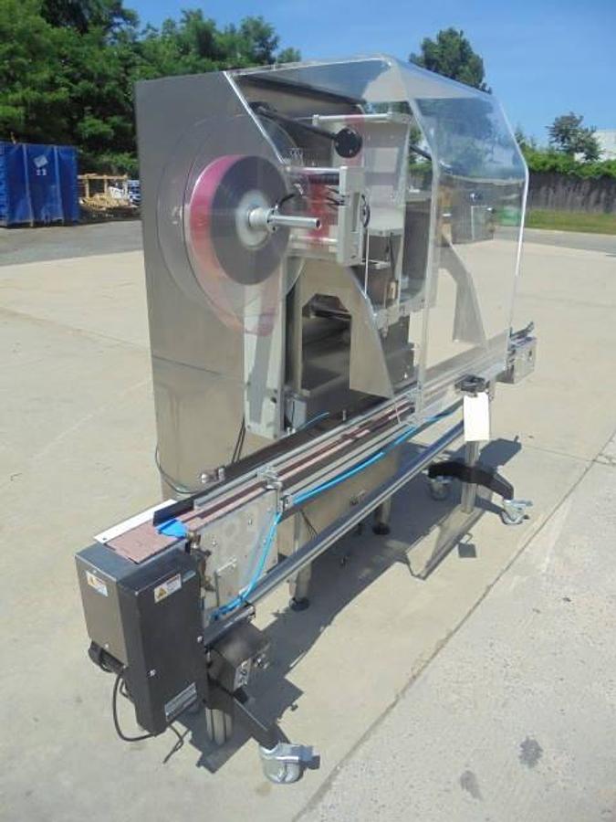 Used DT Kalish “Bandstar” Automatic Neck Bander/Sleever, Stainless Steel