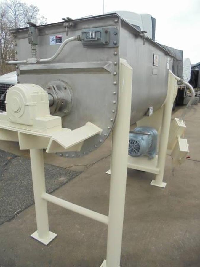 Used 36 CF Day Stainless Steel Double Ribbon Blender, 15HP Motor