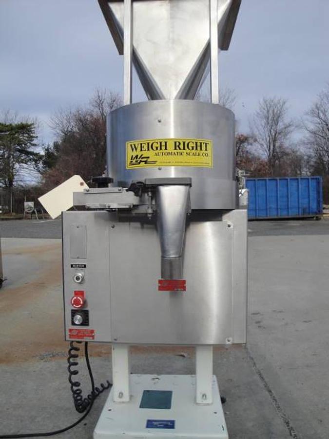 Used Weigh Right Model A Pak-King Volumetric Filling Machine