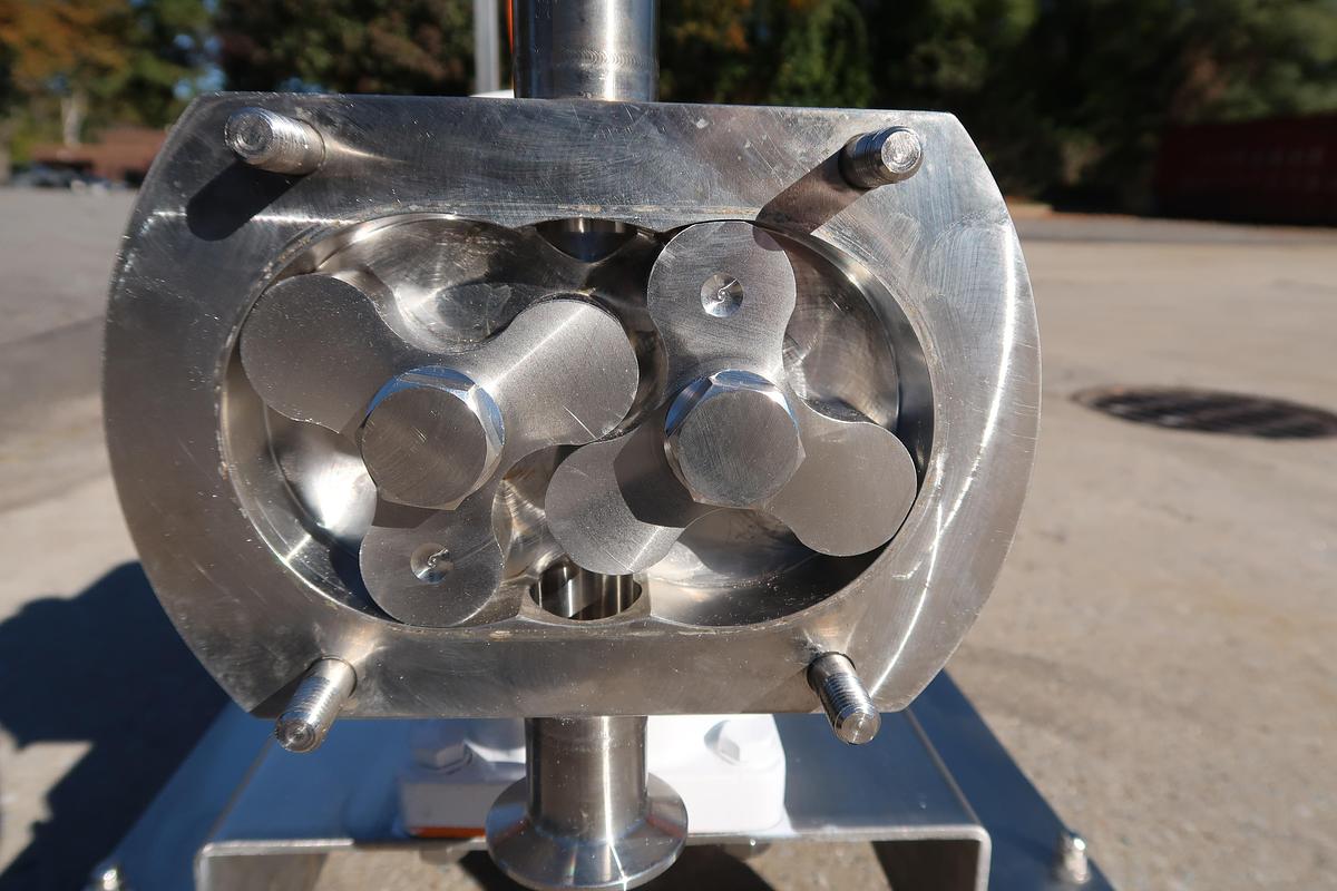 Used Ibex Pumps Positive Displacement Rotary Lobe Pump