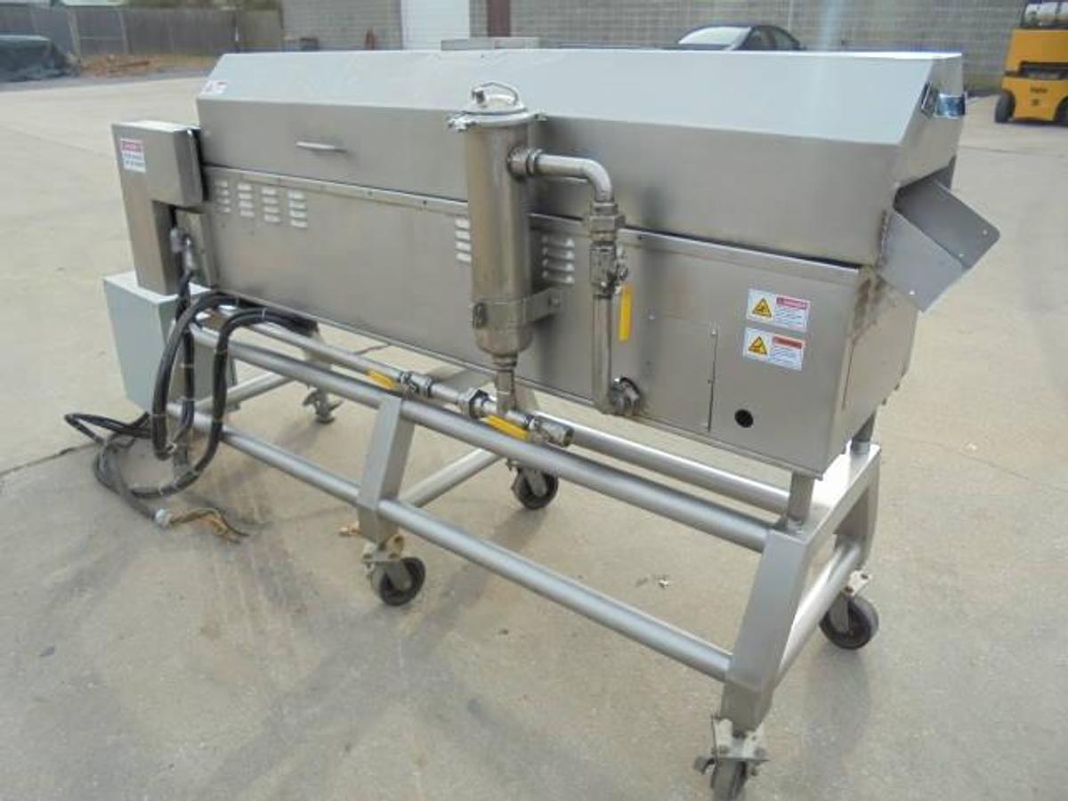 Used Heat and Control Mastermatic CF350E Stainless Steel Continuous Fryer, Electric