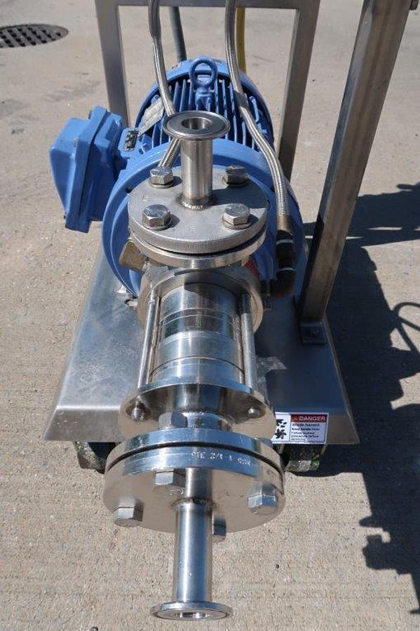 Used IKA DR3-6/6A SS Multi-Stage Inline High Shear Mixer, 10HP, XP