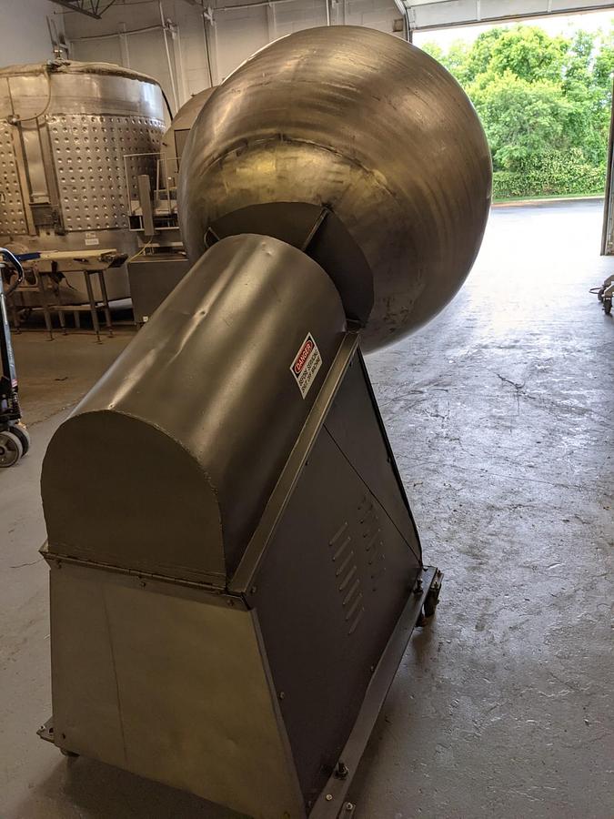 Used 36 In. Diameter Stainless Coating Pan, Portable
