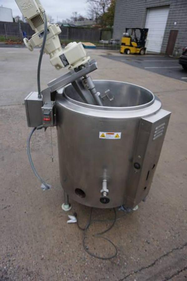 Used 60 Gallon Groen INA Jacketed Kettle, Gas Fired