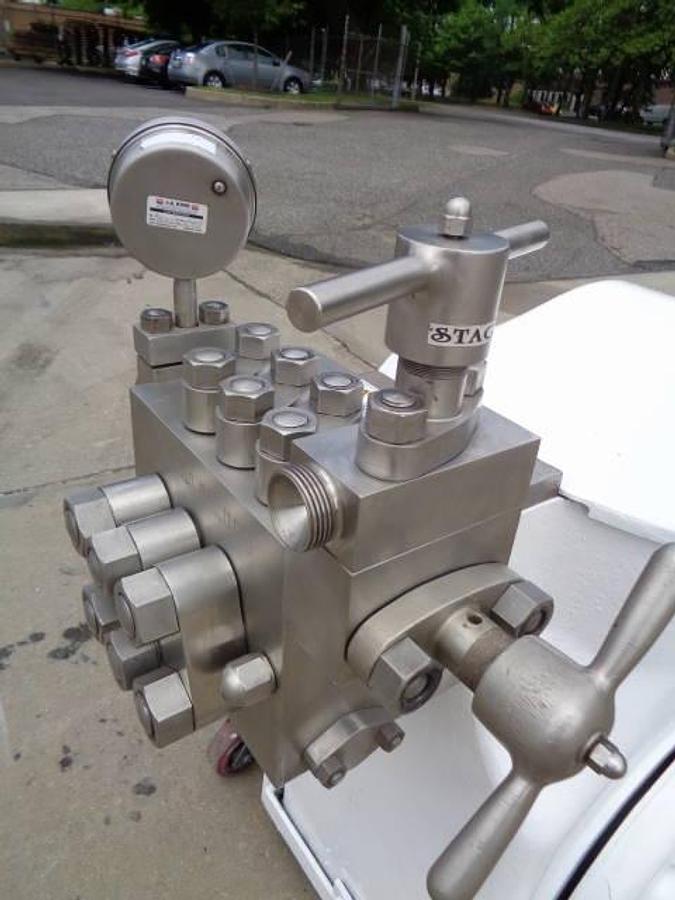 Used APV/Gaulin MP3 Two Stage  Homogenizer, 8,000 PSI