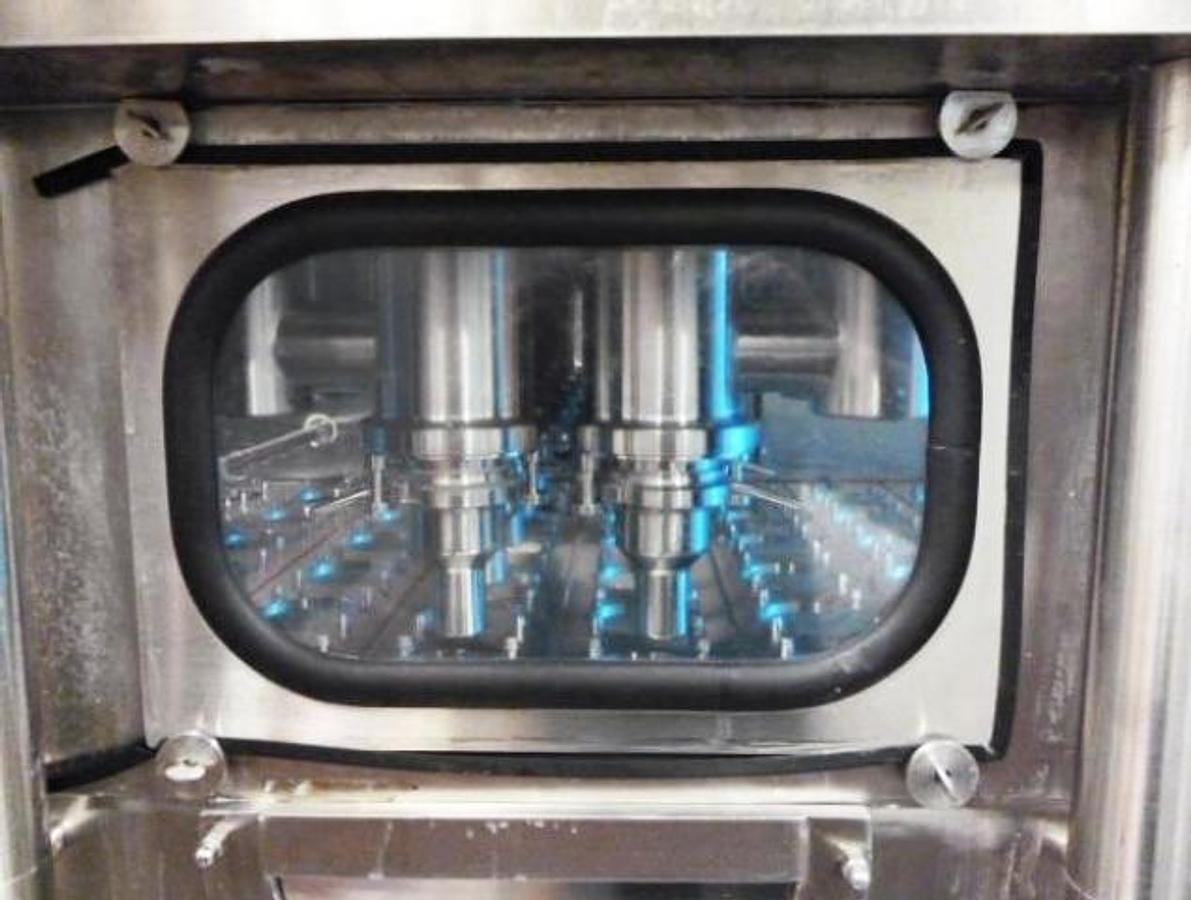 Used Osgood 6 lane “Ultraclean” yogurt cup filler, 360 cups per minute