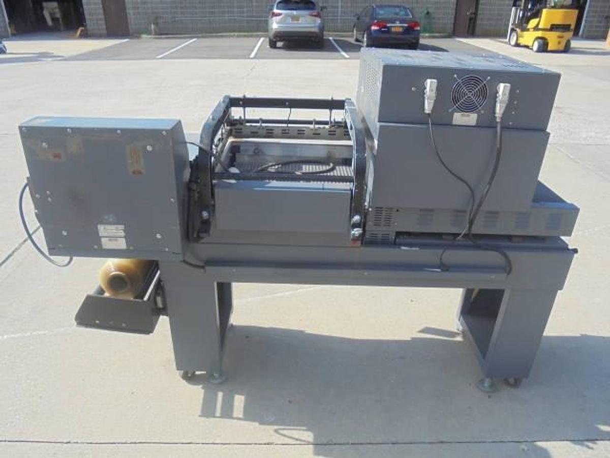 Used Heat Seal Combination “L”” Sealer and Shrink Tunnel”