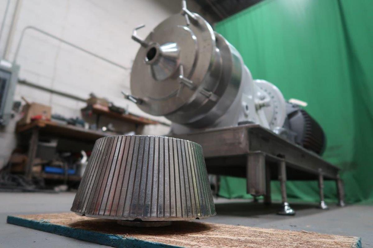 Used Charlotte SD-40 Stainless Steel Colloid Mill, 40 HP
