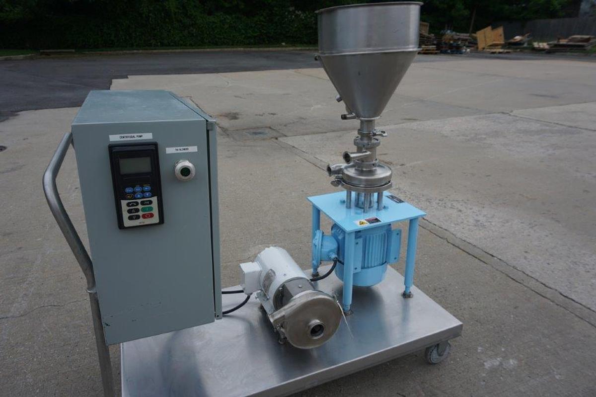 Used Tri-Clover F2116MD-EXP “Tri-Blender”, on Casters