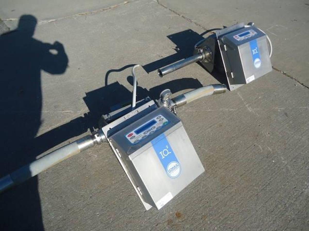 Used Loma Iq2 Pipeline Metal Detectors, 2 Inch Tri-Clamp Ports (2)