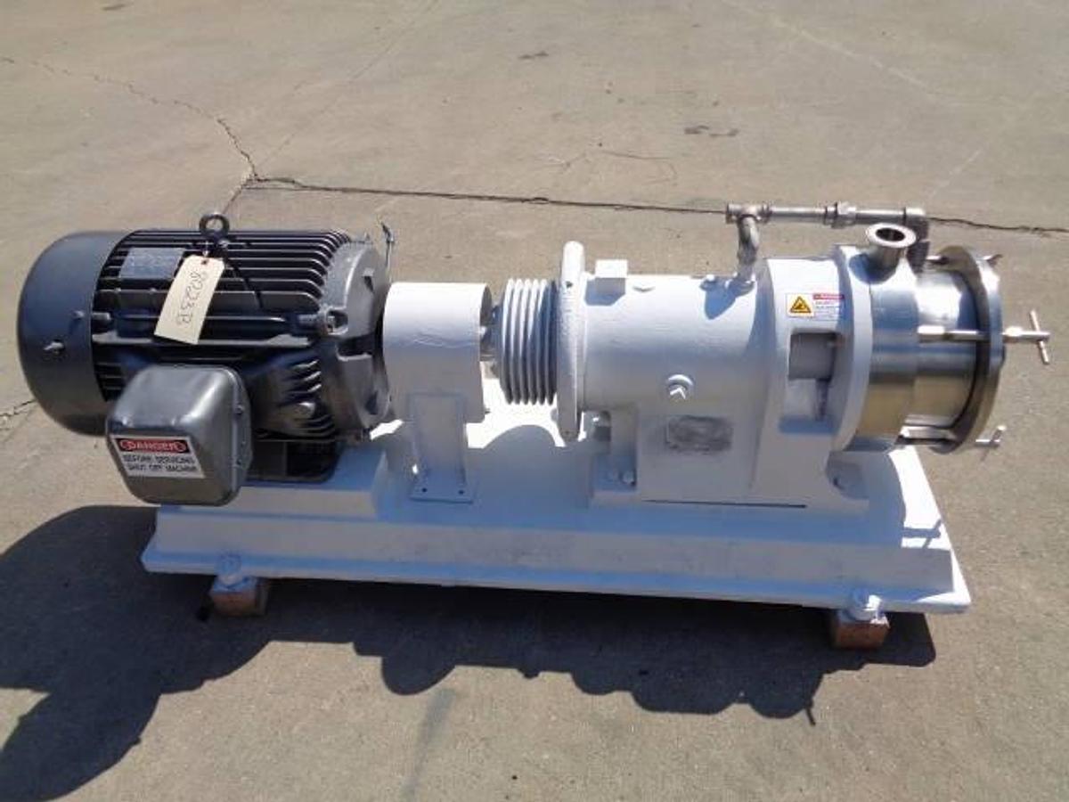 Used Charlotte SD-40 Stainless Steel Colloid Mill, 40 HP 1200 Gallons per Hour