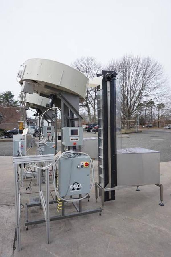 Used Omega 4D-SPL Plastic Bottle Unscramblers (2)
