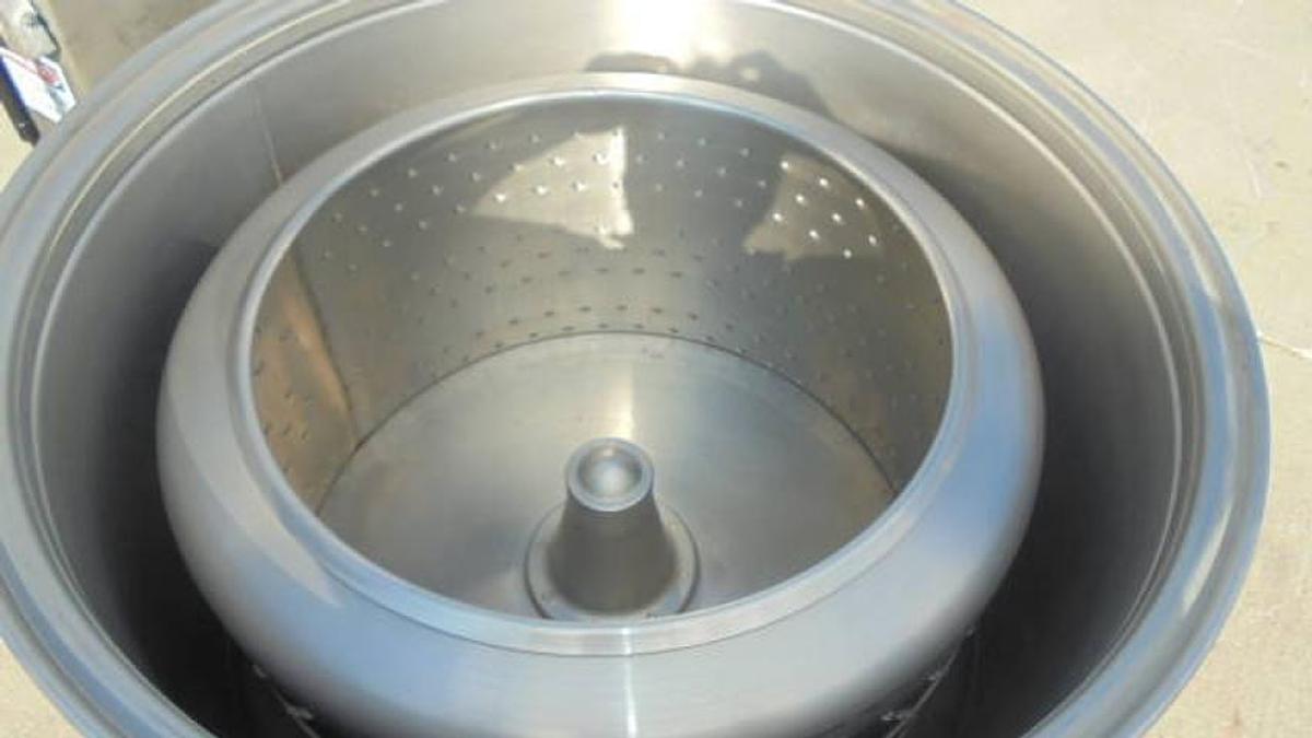 Used Bock FP-90 Food Processing Basket Centrifuge, 5 HP–