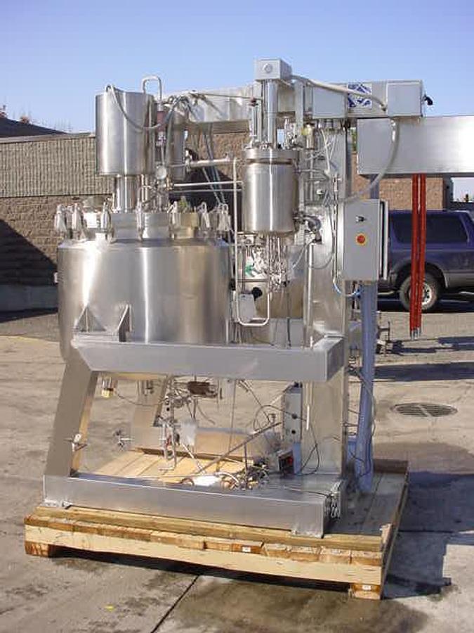 Used Fryma Vme-250 Vacuum Processing Unit, All Stainless