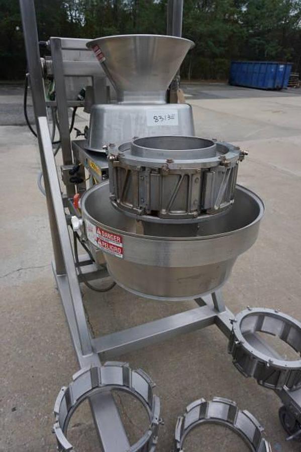 Used Urschel CC-D Stainless Shredder/Slicer/Strip Cutter, Portable