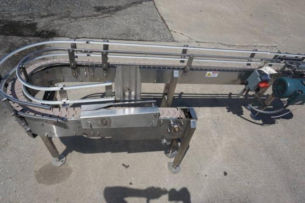 Used “U” Shaped Conveyor, Stainless Steel