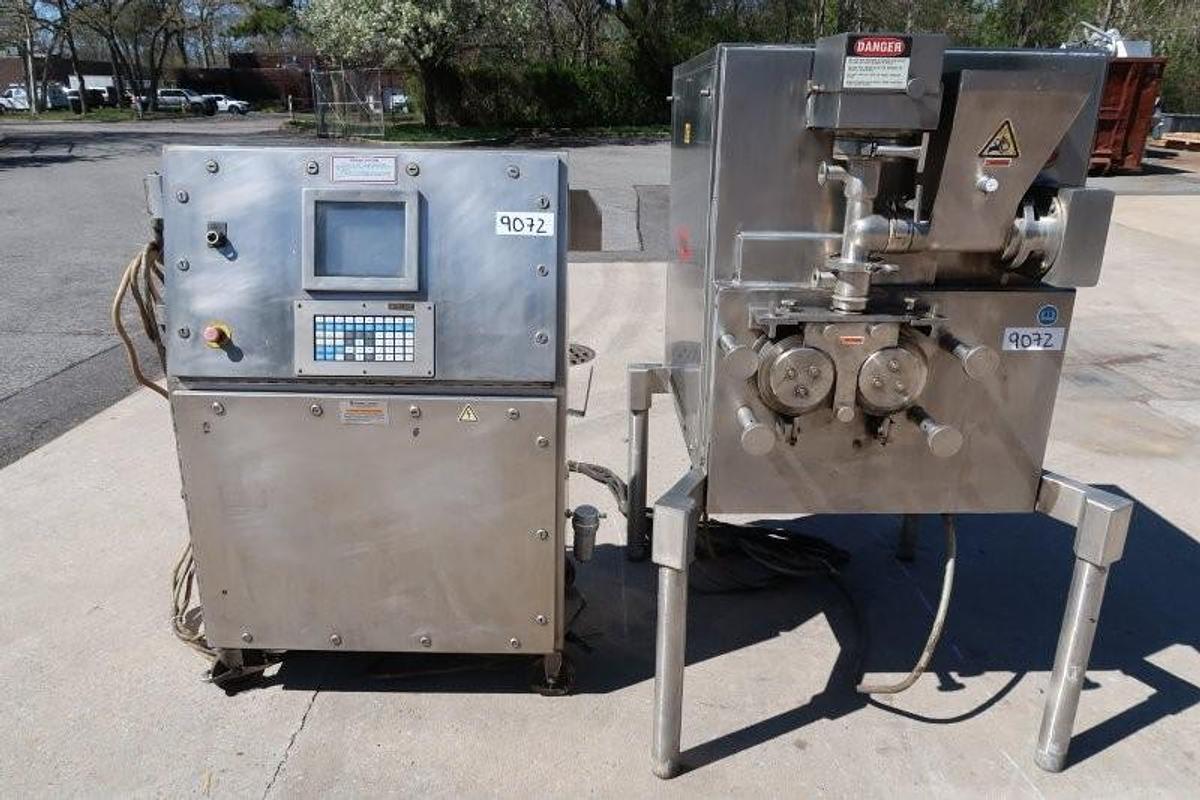 Used Fitzpatrick Chilsonator Pilot Plant Roll Compaction Machine, XP Motors