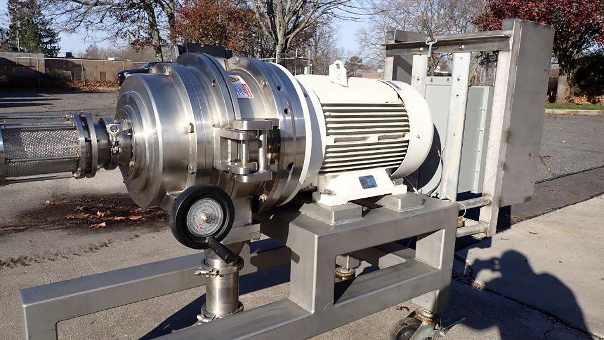 Used FrymaKoruma MK-250 Stainless Corundum Stone Mill, 50HP