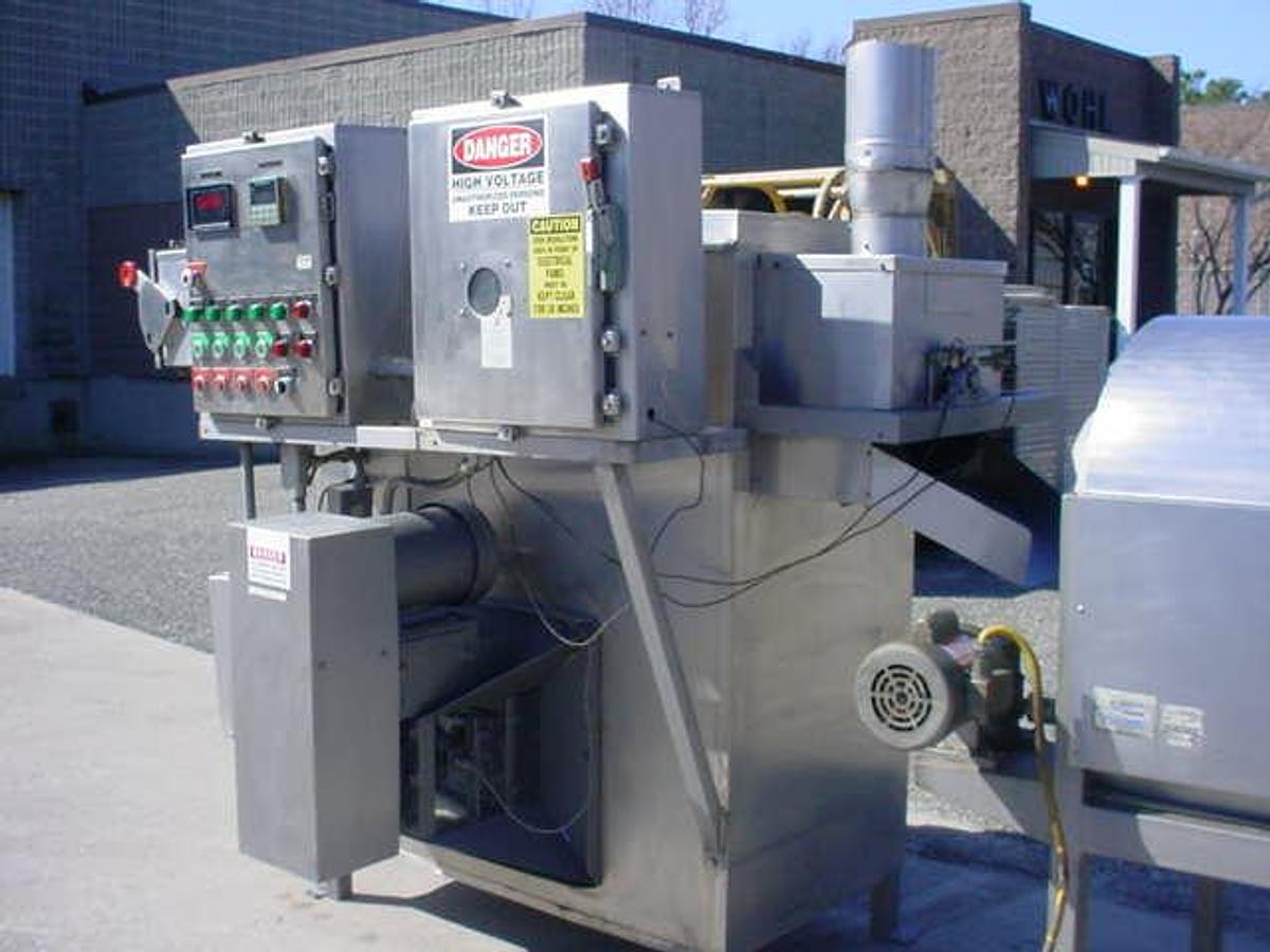 Used Cretors Ft-200 Flo-Thru Popcorn Popper With Rotary Drum Sifter