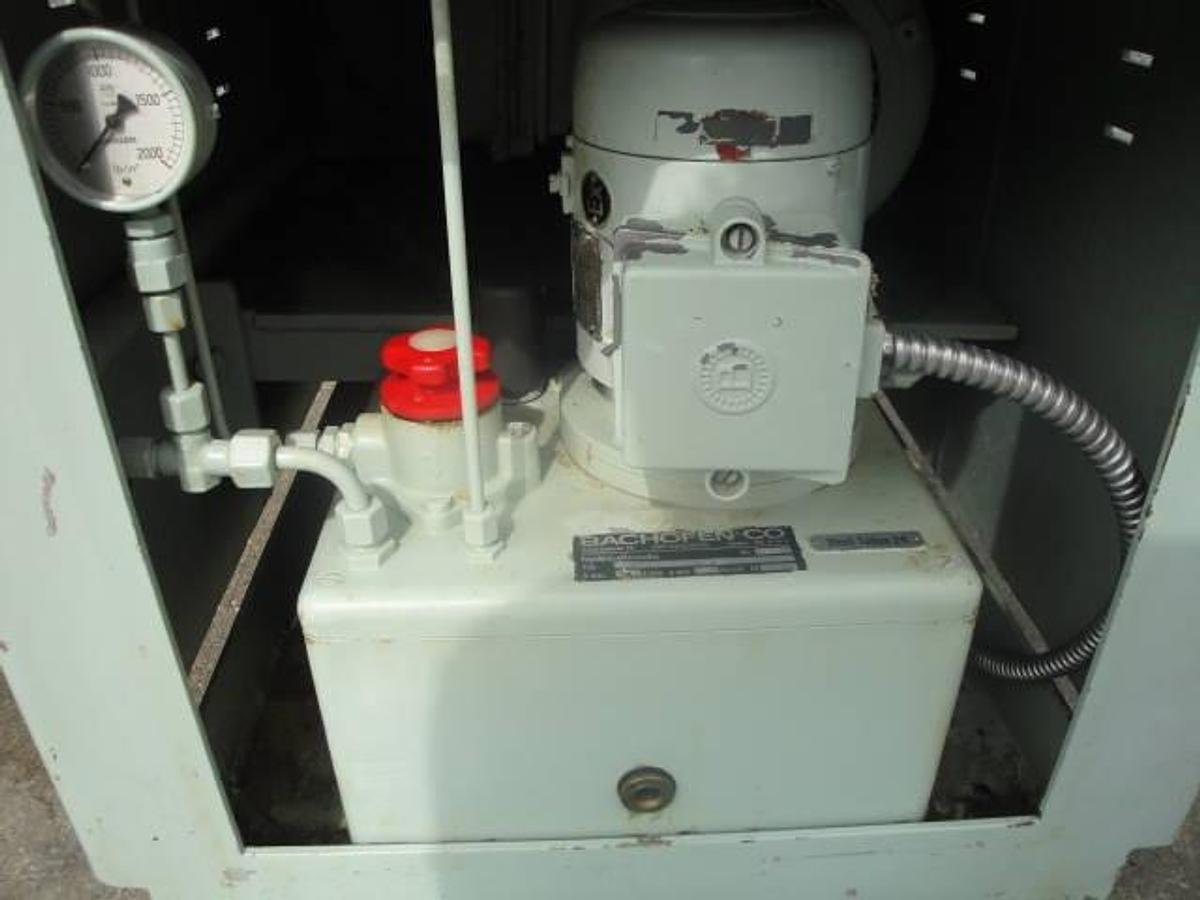 Used Buhler Sdh-200 Three Roll Mill, Hydraulic