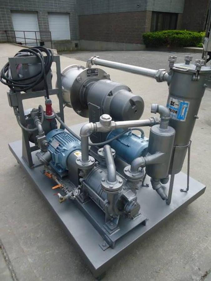 Used Cornell D16 Versator With Vacuum Pump And Filter
