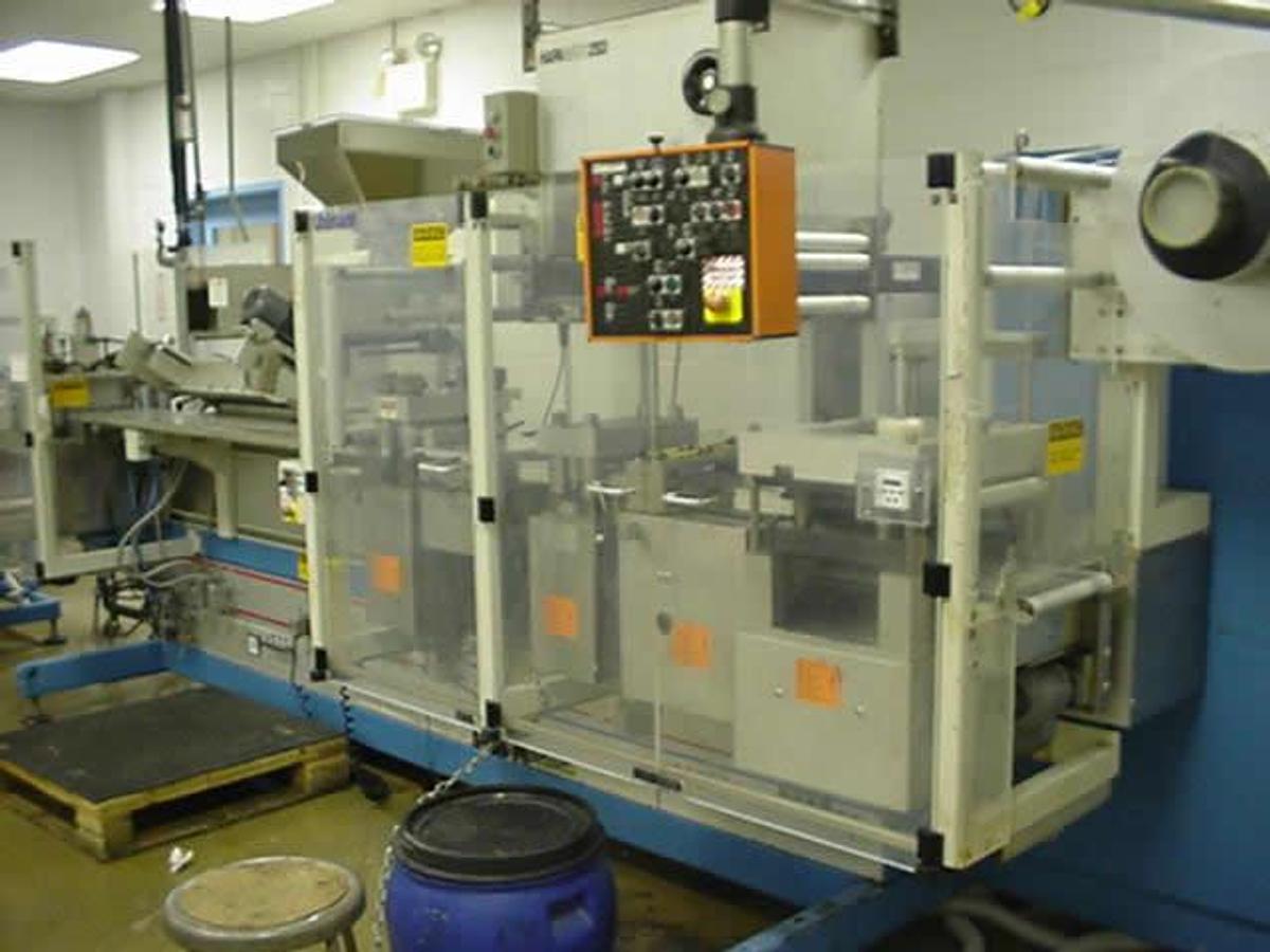 Used Uhlmann Ups-2-Et Blister Packaging Machine, Pharmaceutical