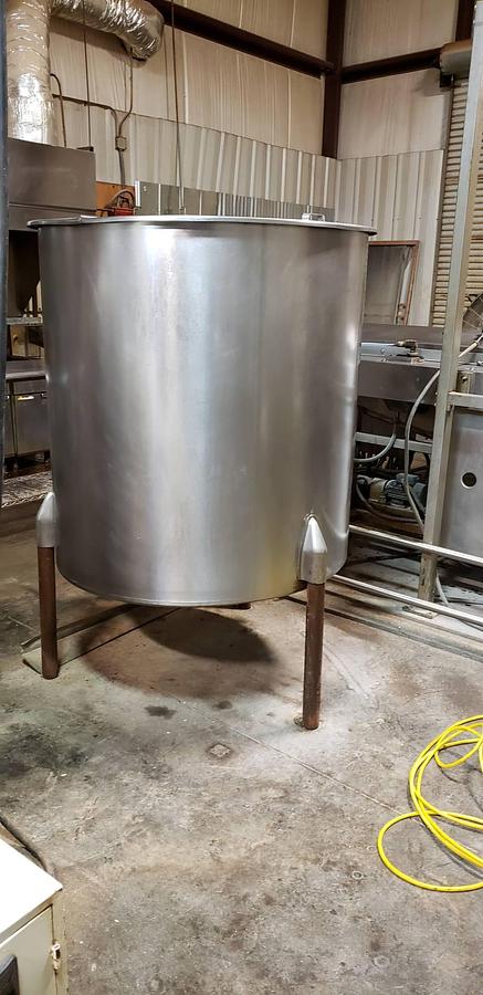 Used Stein 16 In. Wide x 13 Ft. Long Gas Fired Fryer with Hold Down Belt