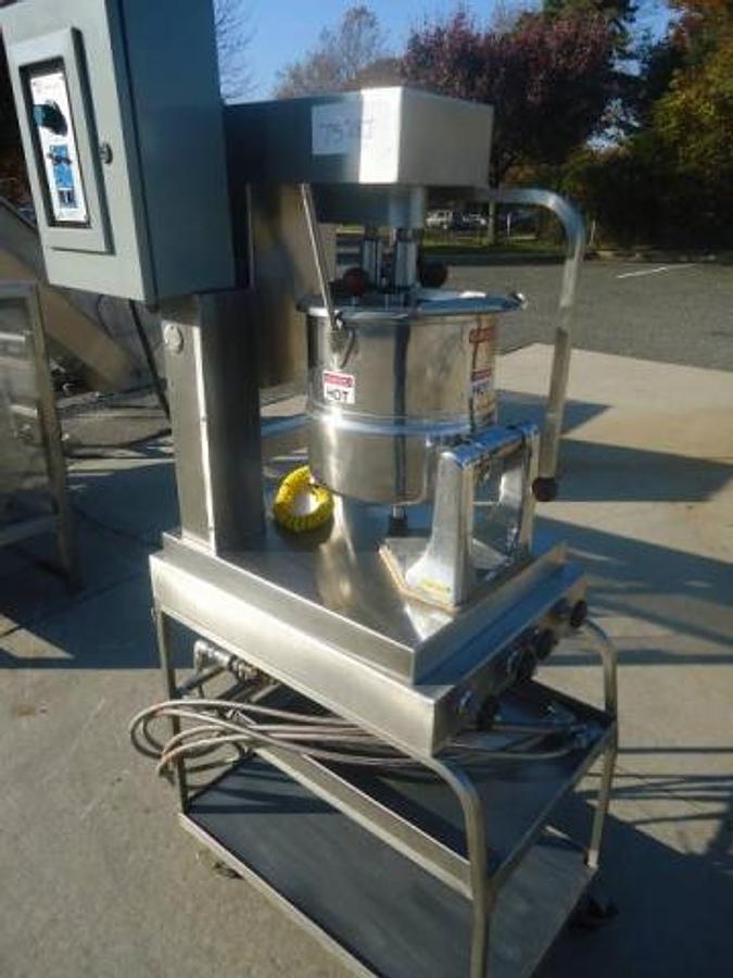 Used 5 Gallon Groen Twin Action Jacketed, Kettle, 316 Stainless Steel