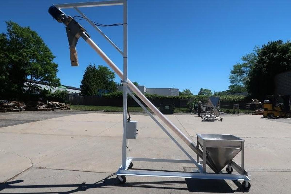 Used Flexible Screw Conveyor